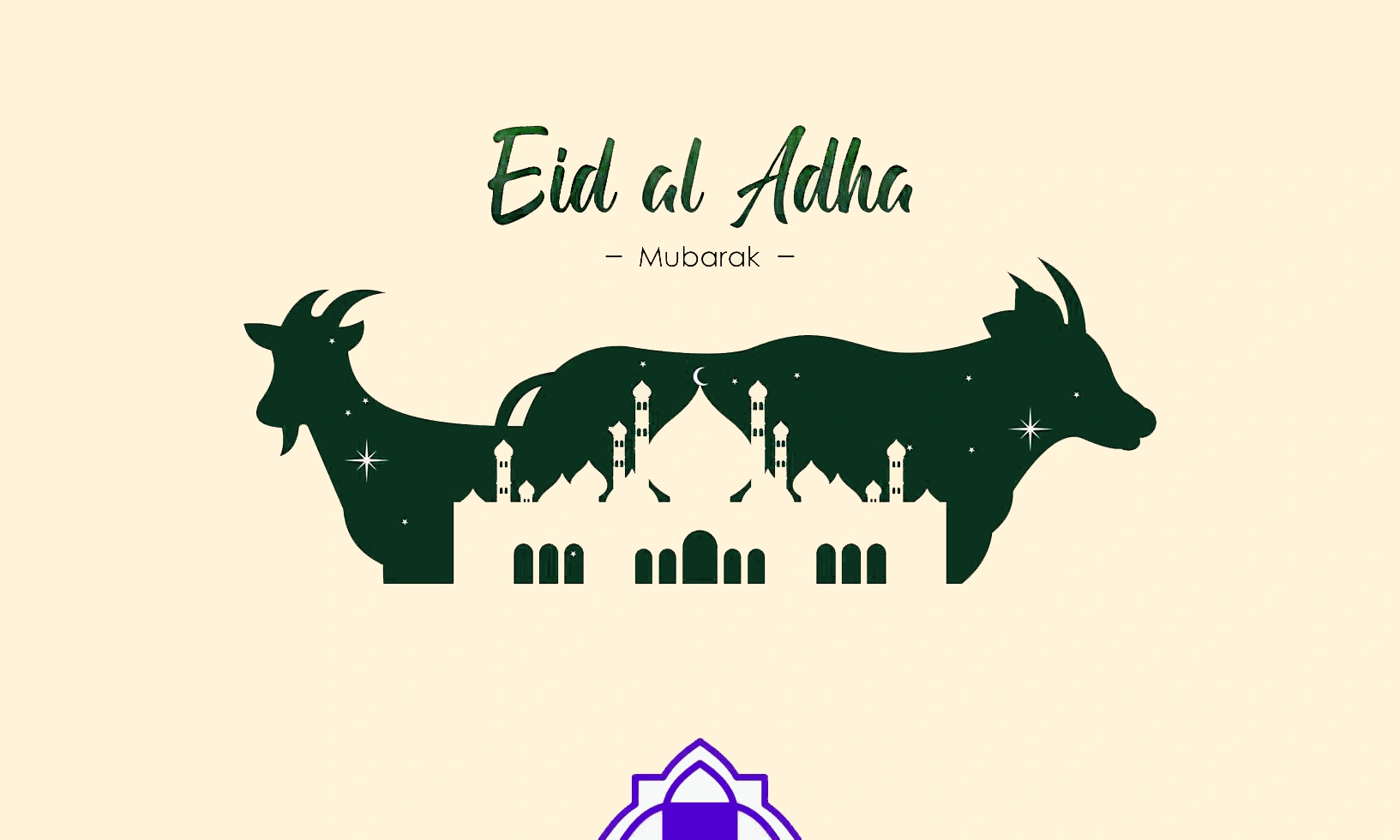 eid al adha mubarak islamic festival social media banner template free vector