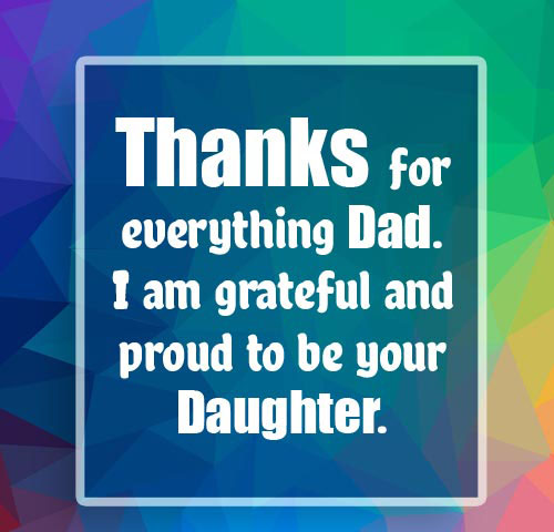 thank you dad quotes from daughter