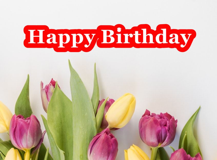 Best Happy Birthday Flowers With Quotes For Good Day