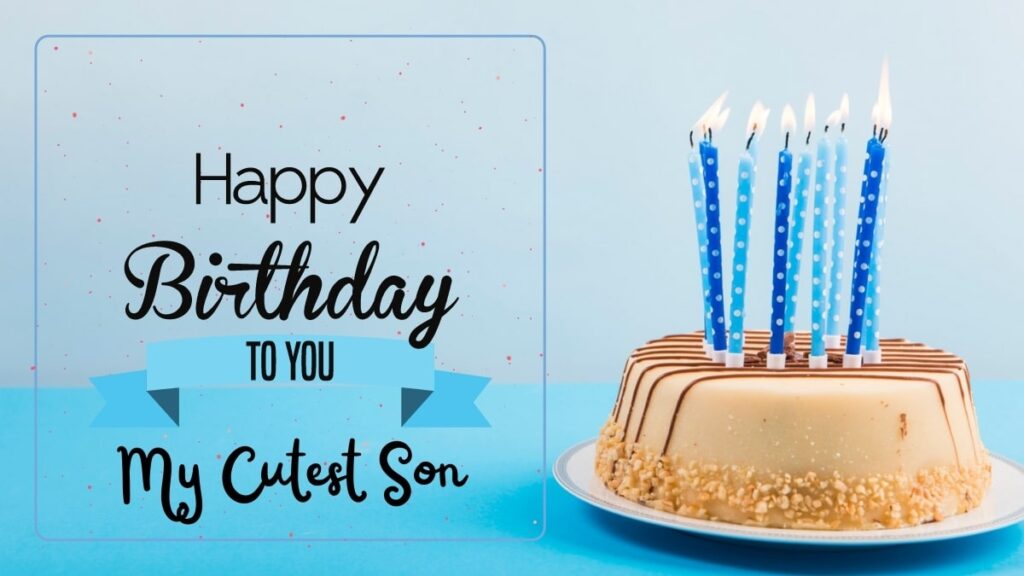 Blessing Birthday Wishes for Son from Mom
