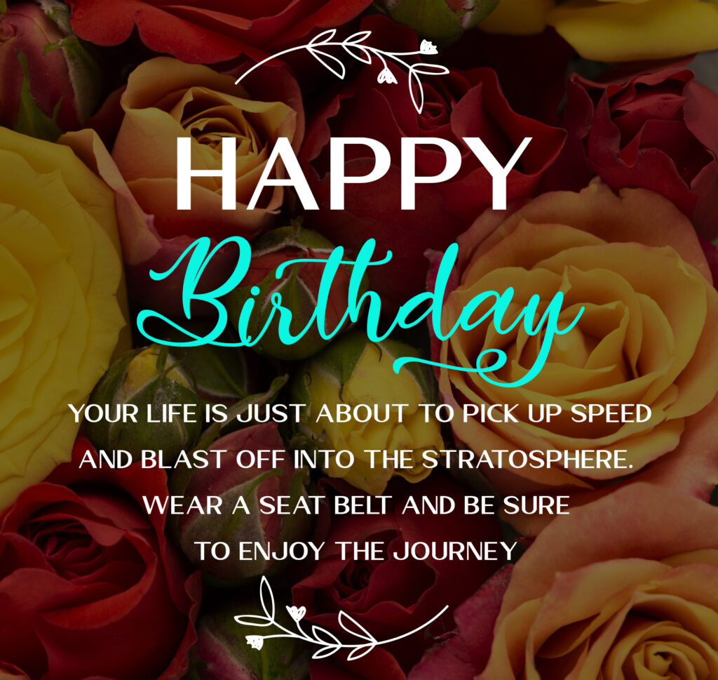 Free Happy Birthday Image With Beautiful Roses