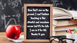Funny Thank You Messages For Teachers