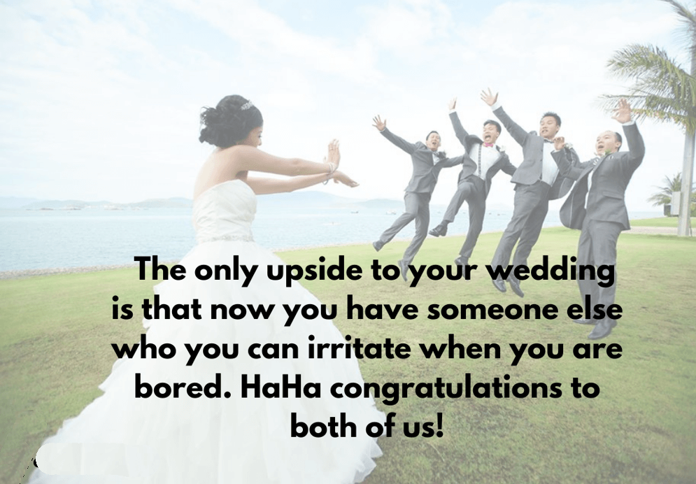 Funny Wedding Quotes Wishes