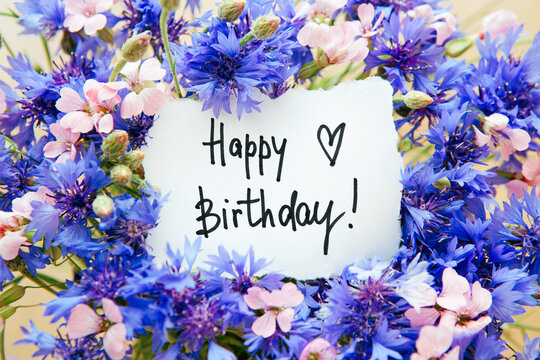 Happy Birthday Flowers Images