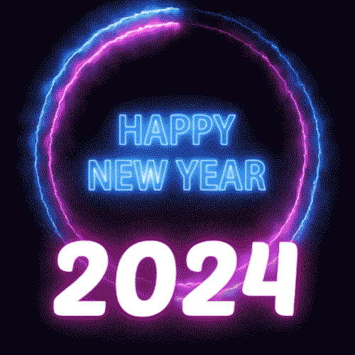 Happy New Year Eve 2024 GIF Animations New Year Greetings