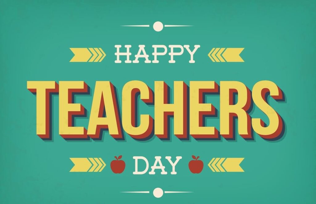 Happy Teachers Day Card
