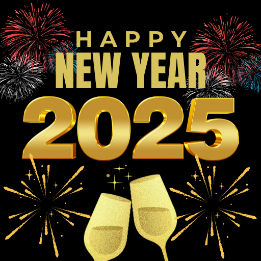 Happy new Year 2025 amazing gif 2025