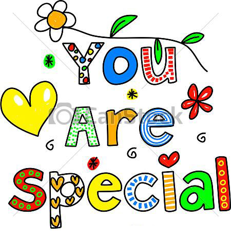 You Are Special Colorful Illustration Picture