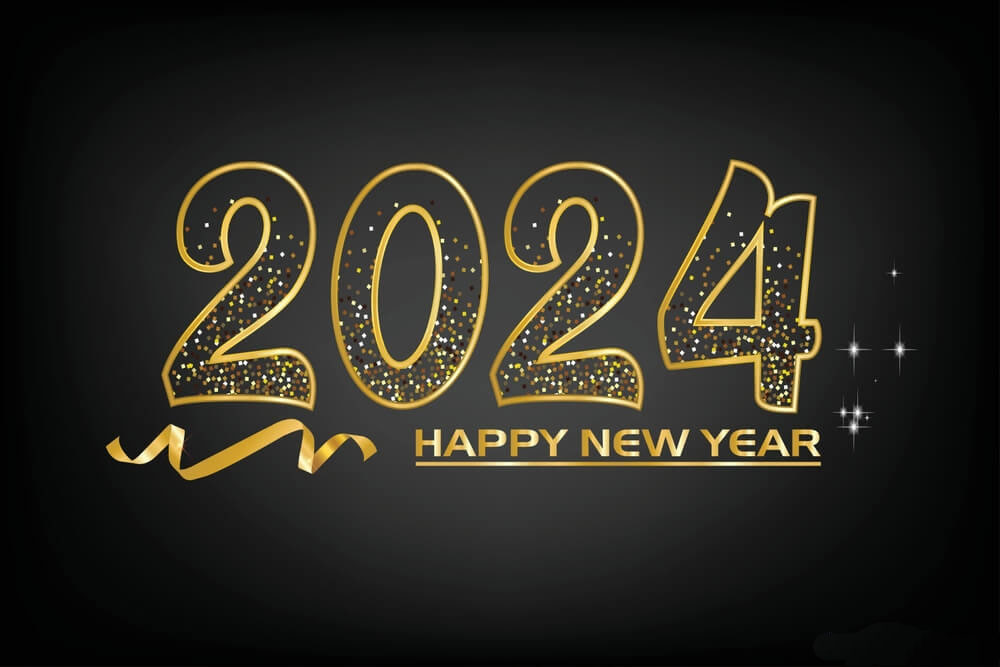 happy new year 2024 wallpaper 1
