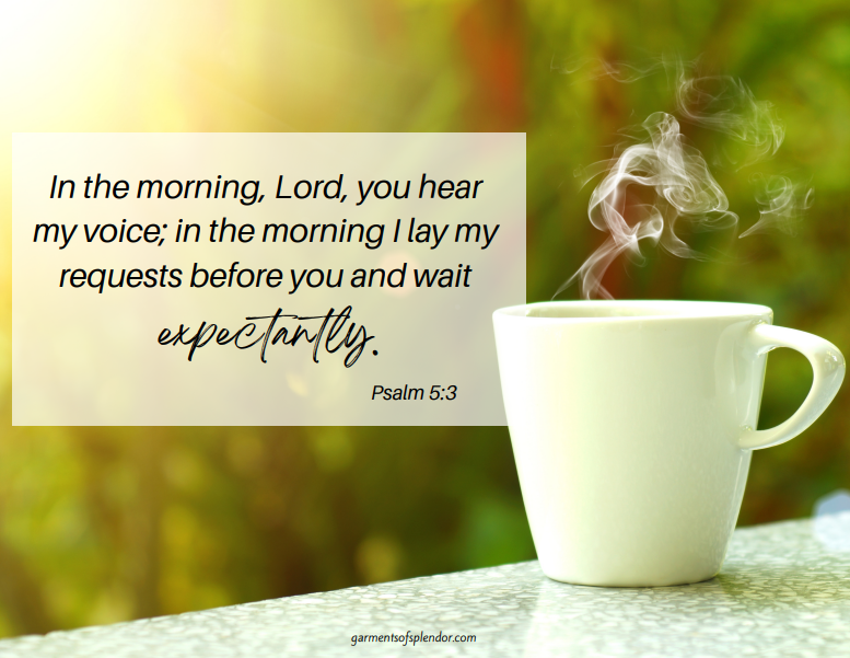 morning Bible verses psalm