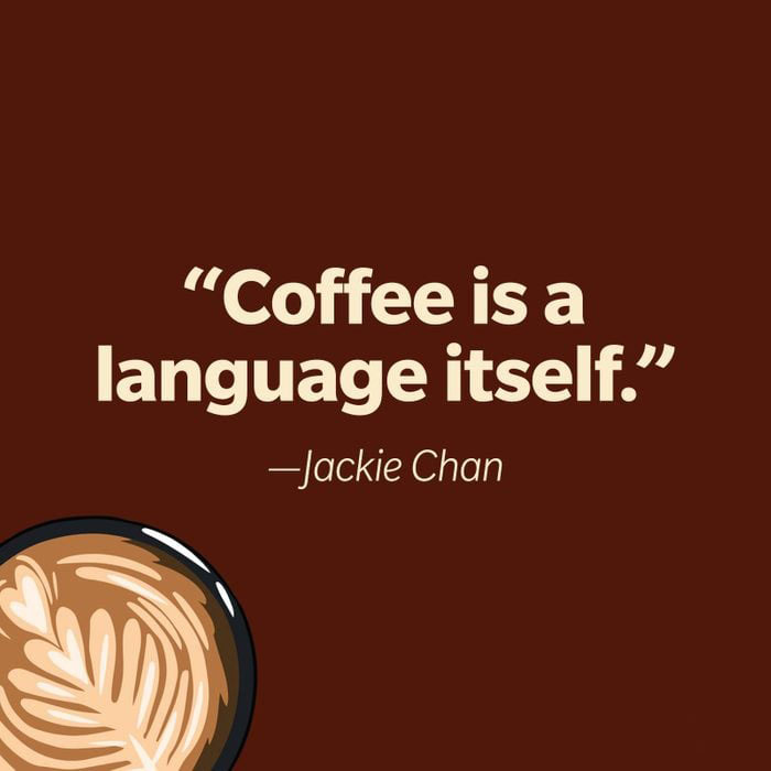 Funny Coffee Quote Jackie Chan