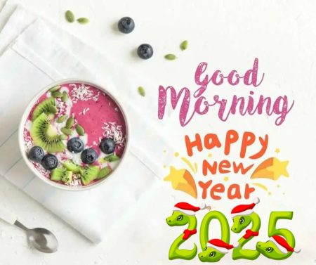 Good Morning Happy New Year 2025 Wishes Quotes And Images Good Morning Happy New Year 2025 Images 450x377