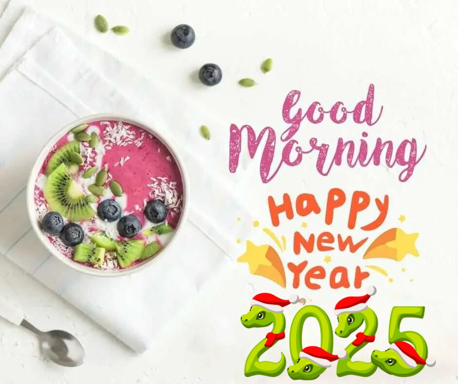 Good Morning Happy New Year 2025 Images