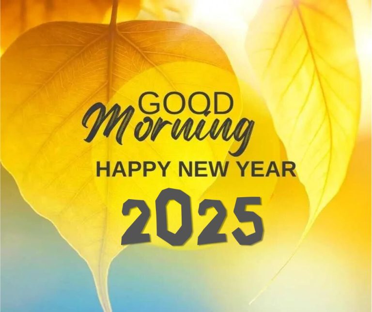 Good Morning Happy New Year 2025 Wishes, Quotes, And Images