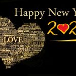 Happy New Year 2025 beautiful love wallpaper for your computer or smartphone 3840x2400
