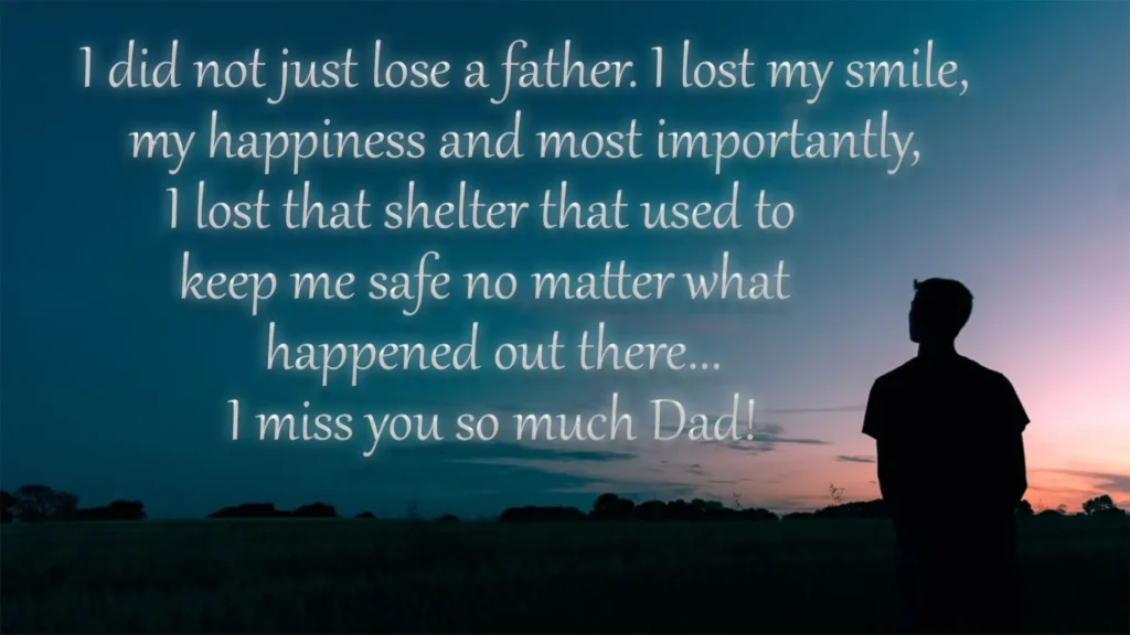 I Miss You Mom Dad Quotes Status