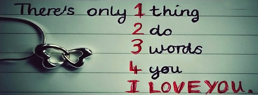 Love Quotes Facebook Cover Photo