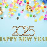 New Year 2025 4k Ultra HD Wallpaper Beautiful 2025 happy new year gold background