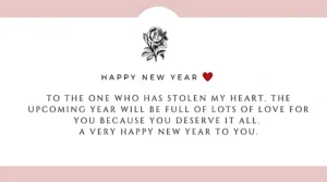 New Year Wishes for Crush