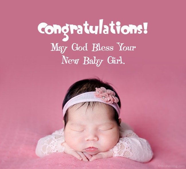 congratulations for baby girl