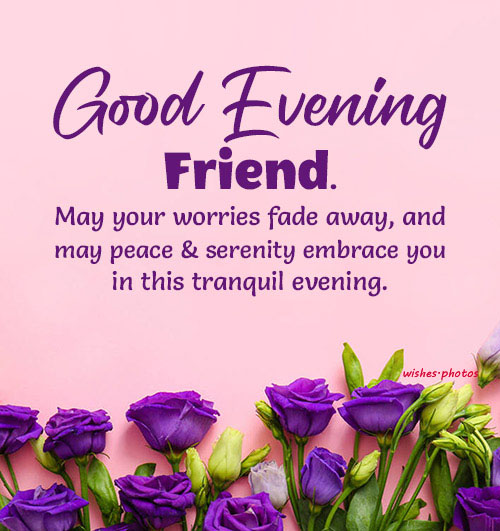 good evening prayer message for a friend