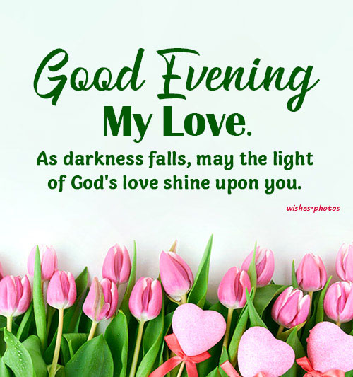 good evening prayer message for my love