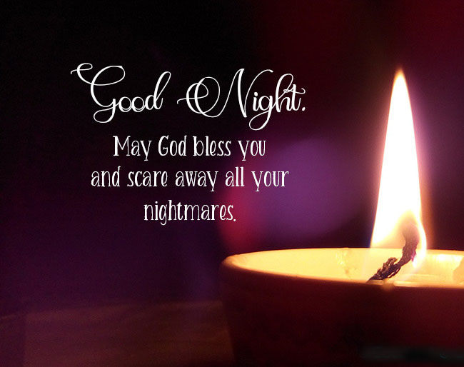 good night prayer message for him