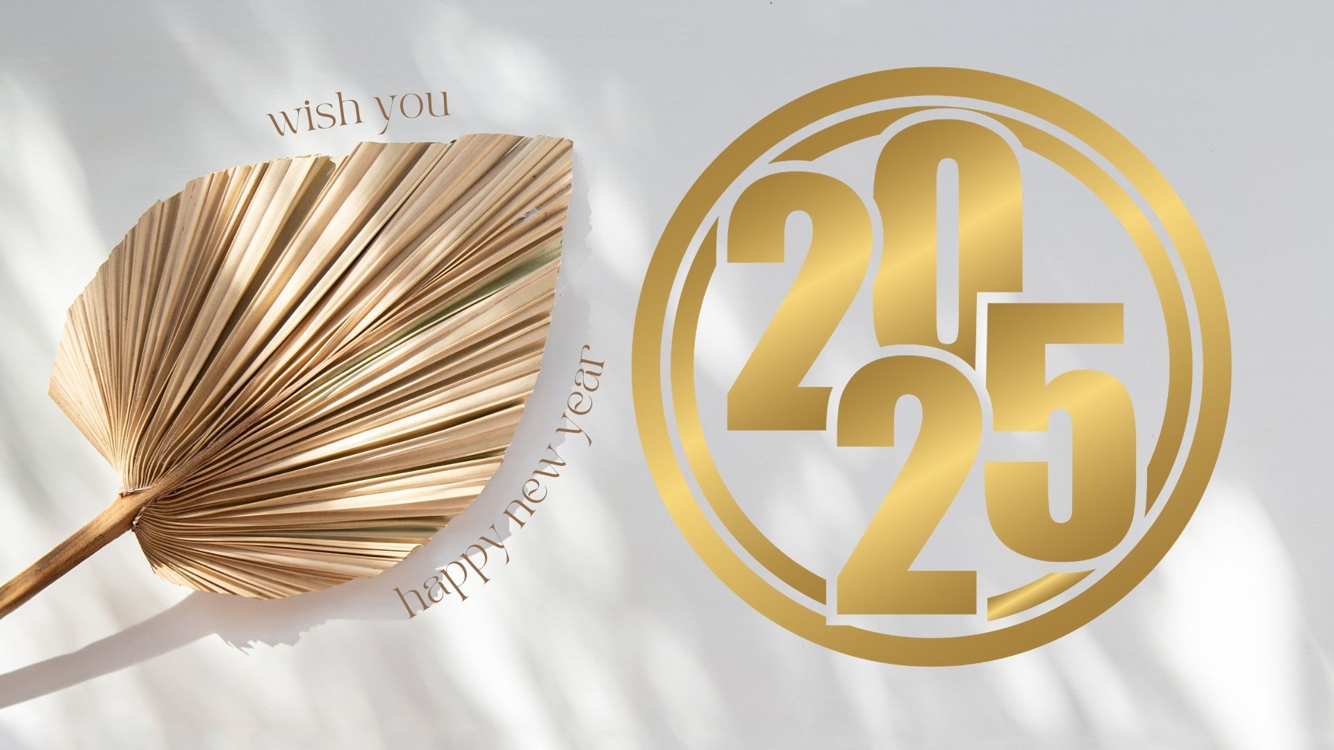 happy new images 2025 gold glitters with black background