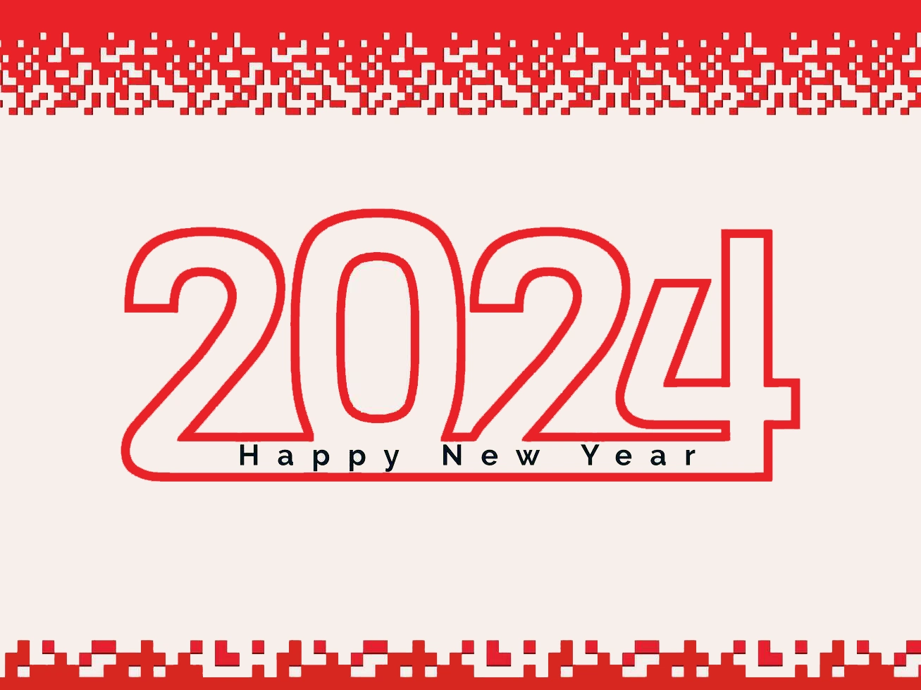 happy new year 2024 festive new year s background holiday greeting image