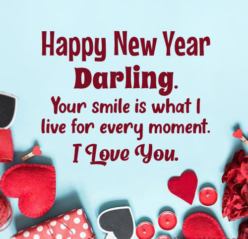 happy new year love message