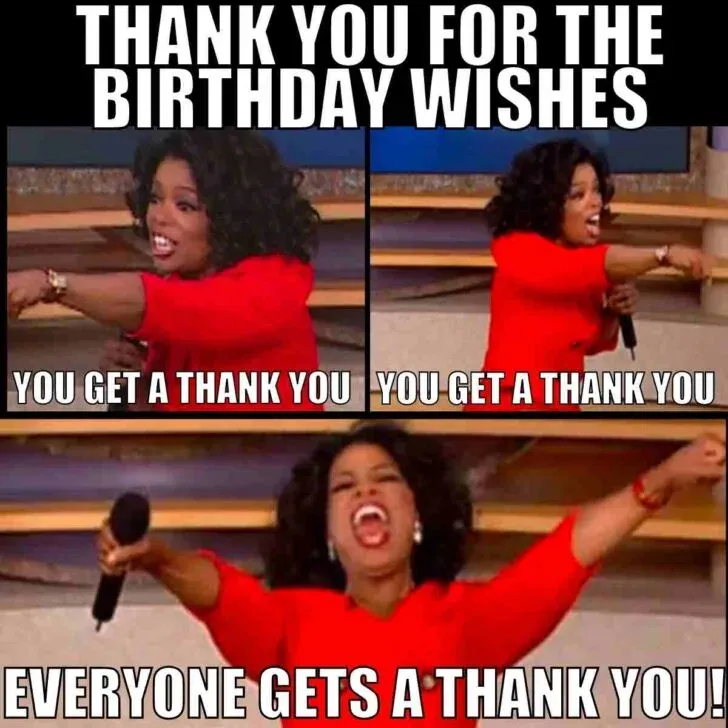 thanks for the birthday wishes meme