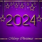 2024 merry christmas background