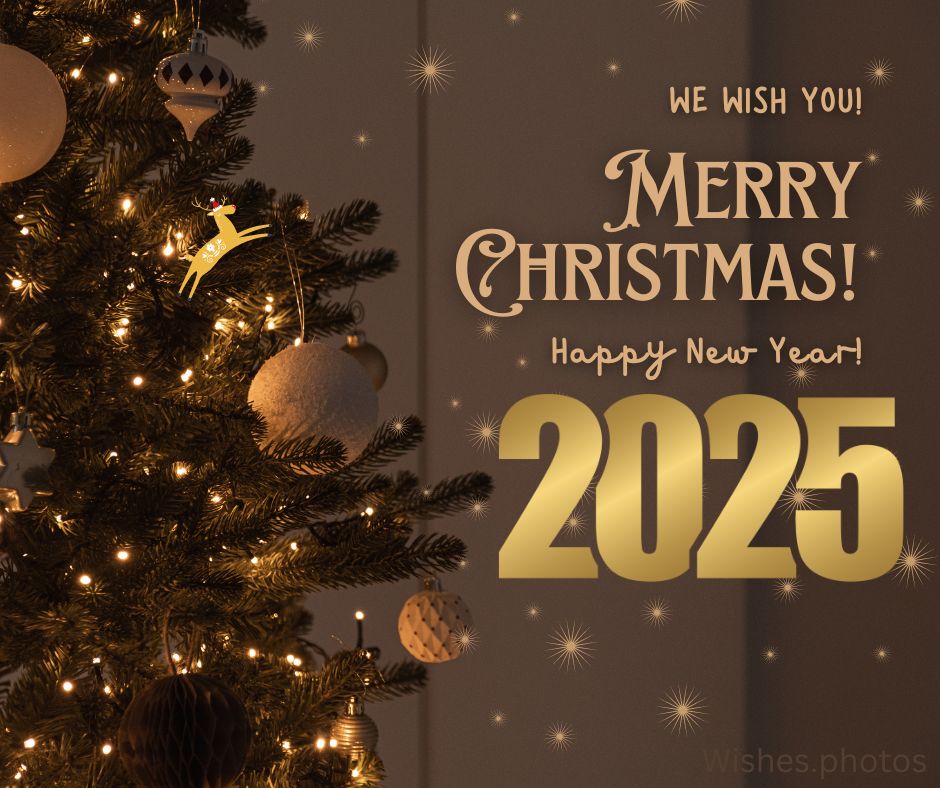 2025 Merry Christmas background