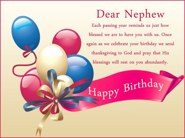 Nephew Birthday Messages Happy Birthday Wishes for Nephew – Wordings and Messages