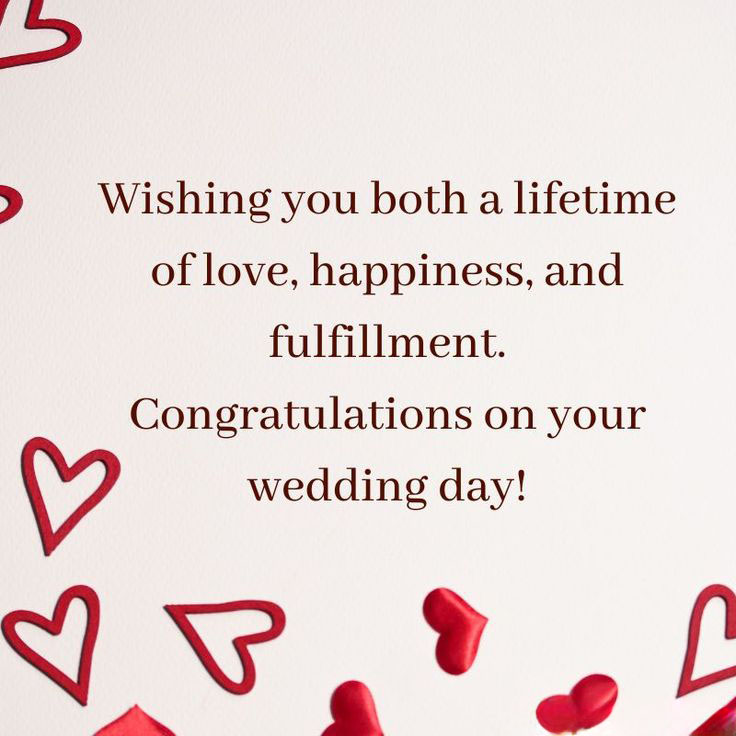 Simple Wedding Wishes