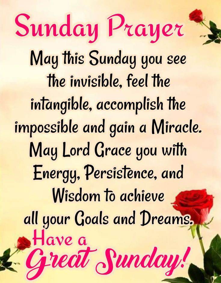 Sunday Blessings Quotes Images