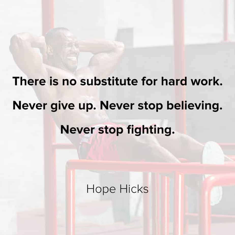dont give up quotes about hard work