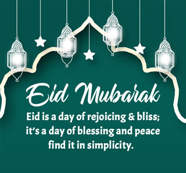 Eid Mubarak Caption
