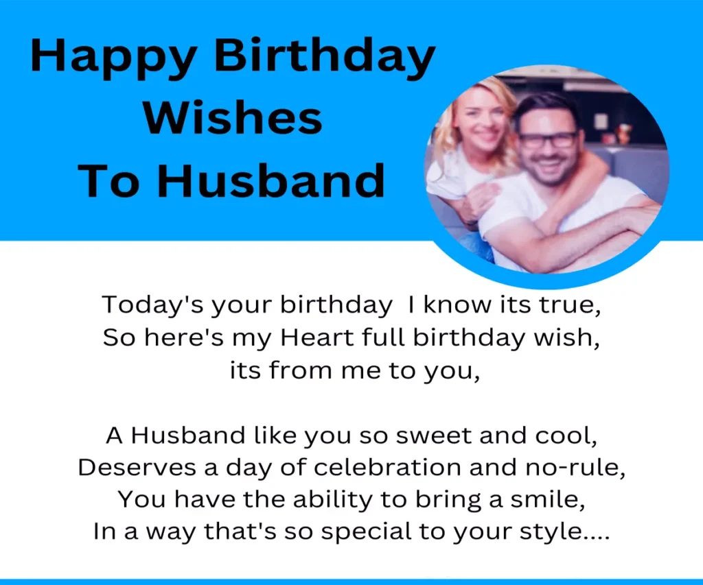 Heart touching birthday wishes for husband