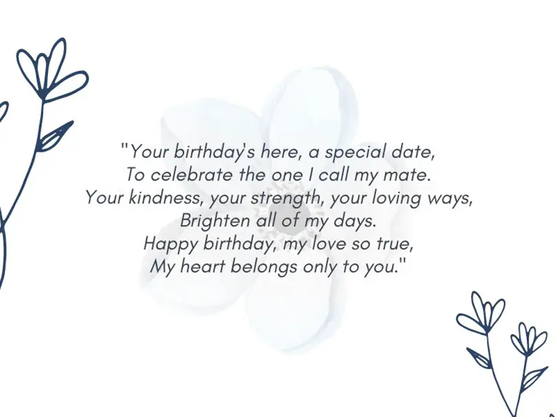 Most Heart Touching Birthday Wishes for Boyfriend