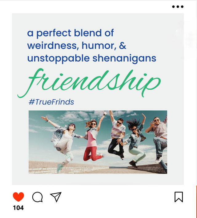 funny friends captions