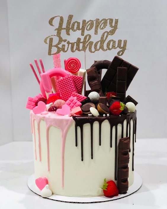 Happy Birthday Lovely Cake Images 1