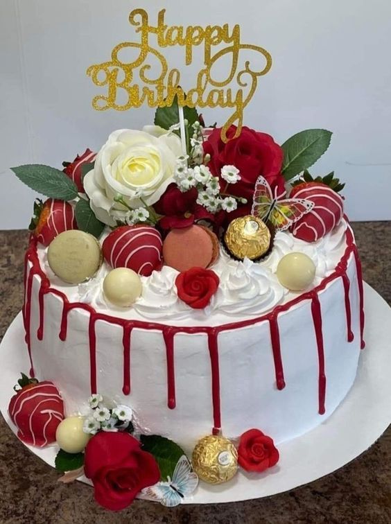 Happy Birthday Lovely Cake Images 14