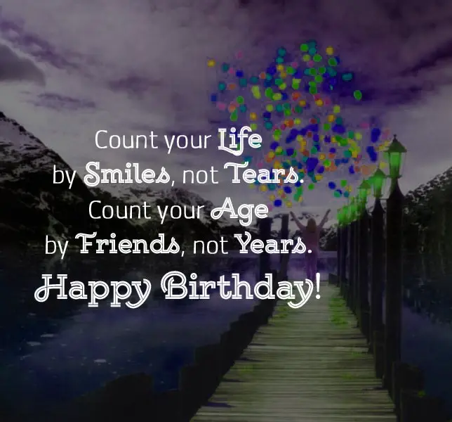 Inspirational Birthday Caption for Friend