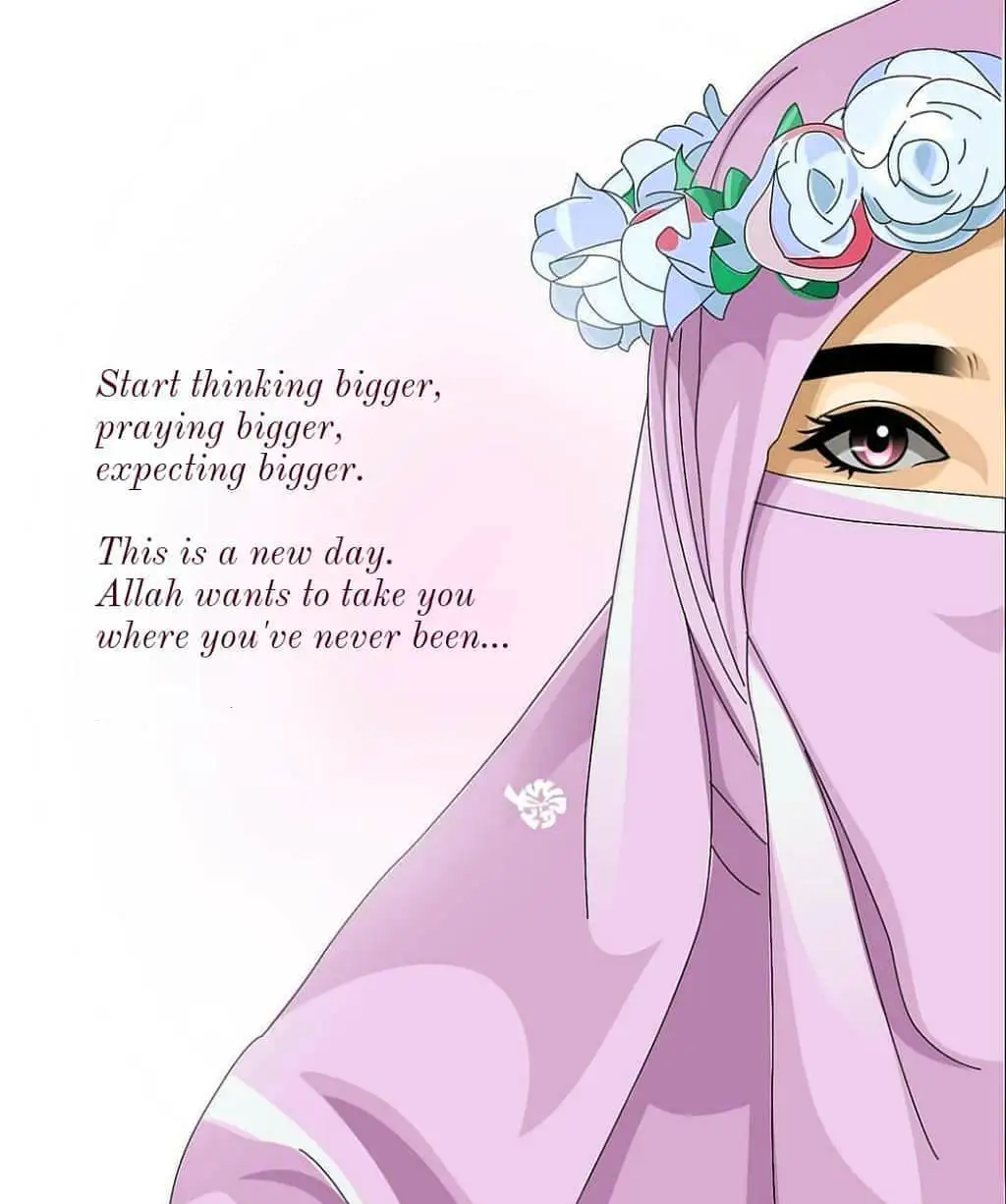 start thinking bigger praying bigger expecting bigger. This is a new day Allah wants to take you where youve never been