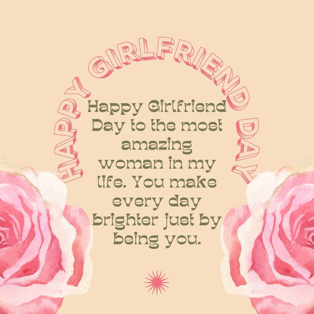 happy girlfriend day to her