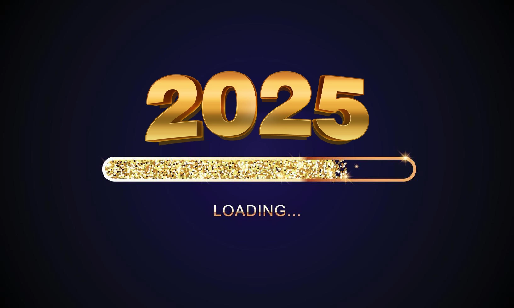 2025 happy new year background design greeting card banner poster