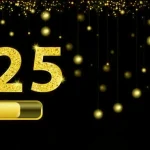 Black_Paper_Banner_Golden_Clock_2025_Loading_Hanging_Lights transformed