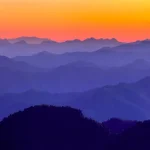 Blue Mountain Aesthetic Sky Wallpaper Blue Mountain Aesthetic Sky Wallpaper