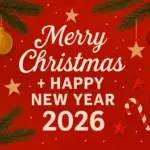 Christmas tree happy new year 2026 background 1 Christmas tree happy new year 2026 background